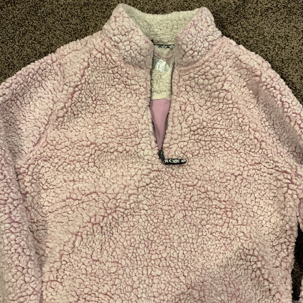 sherpa pullover